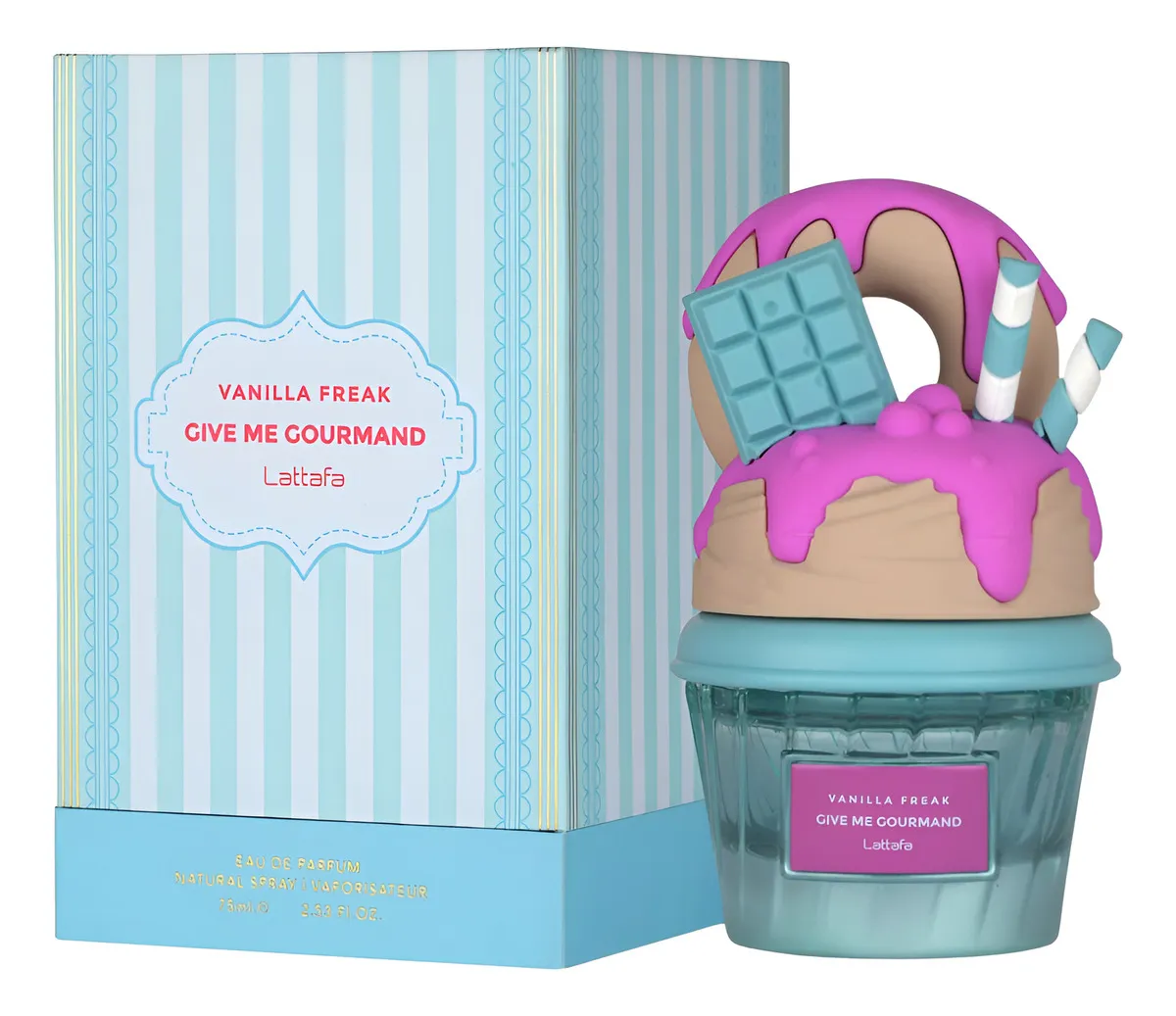 Miniatura 3 de Perfume Vainilla Freak Lattafa 75ml
